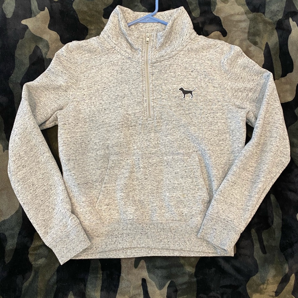 Half zip pullover sweater